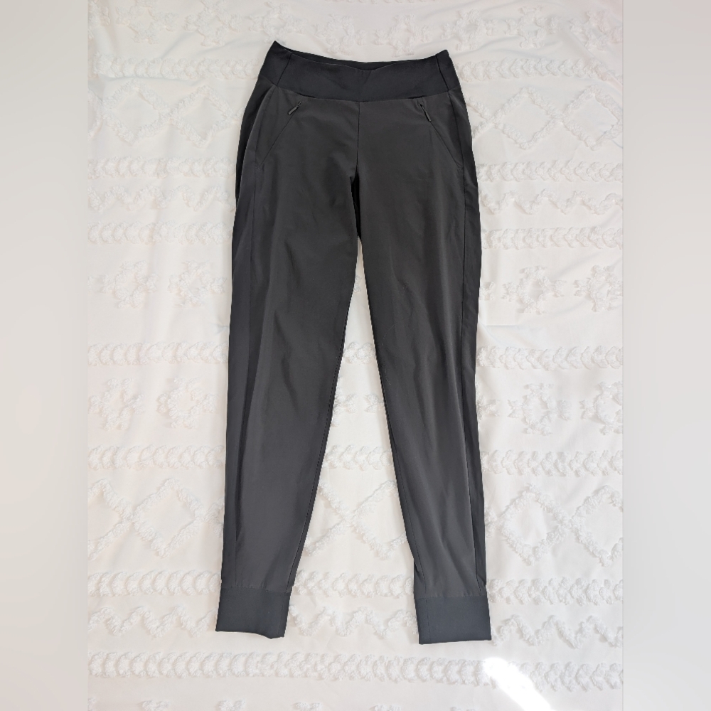 Athleta Gray Track Pants Size 2 Tall